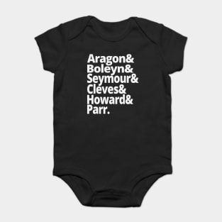 Wives of Henry VIII British History Anne Bolelyn Baby Bodysuit